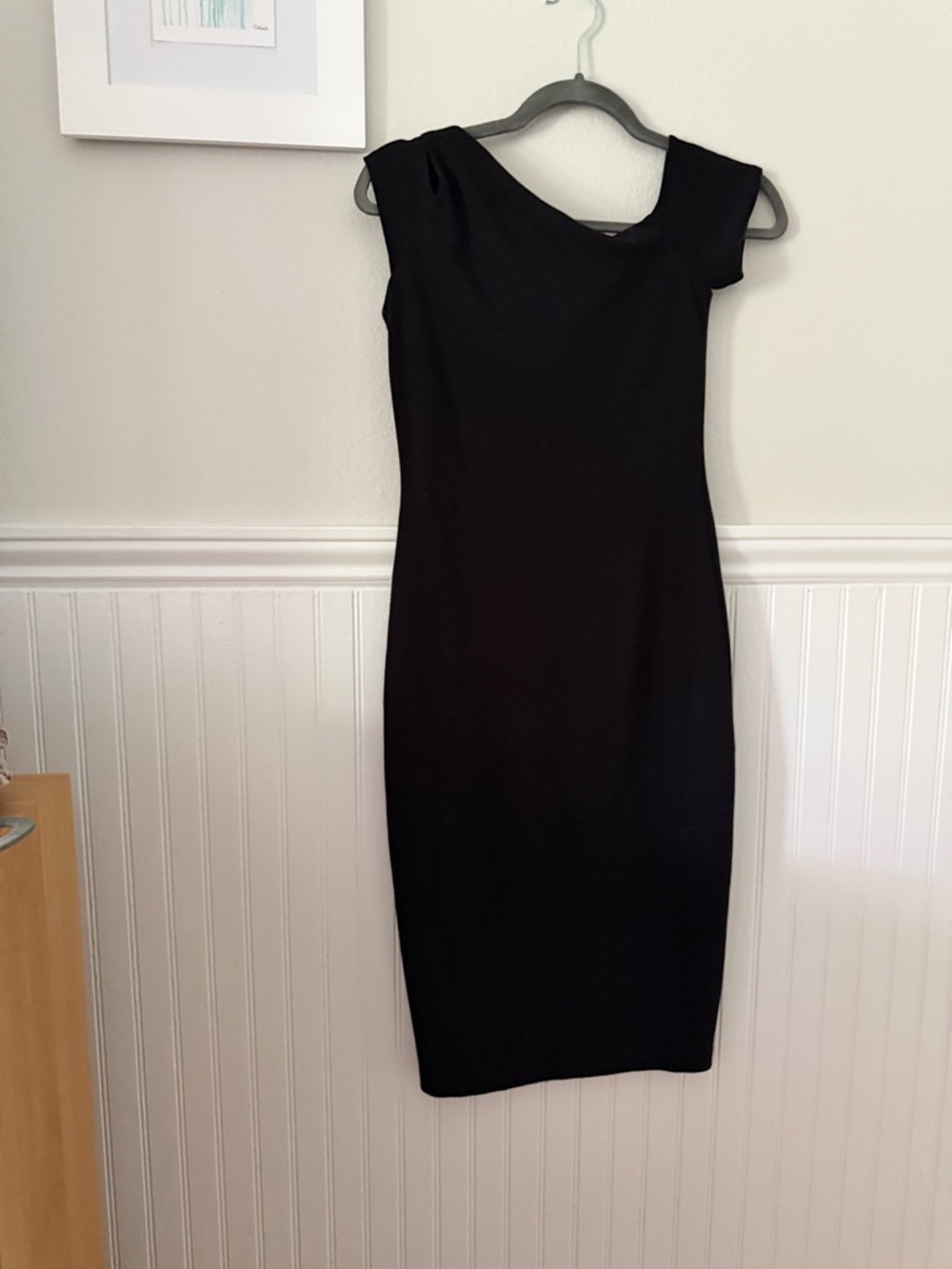 Bailey 44 Black Midi Sheath Dress